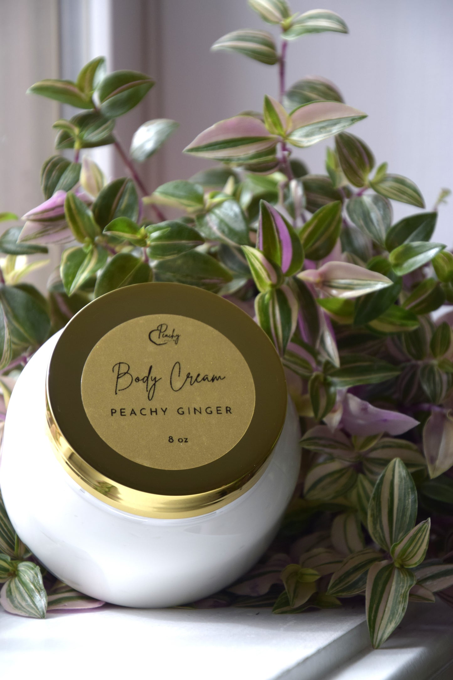 Peachy Ginger Body Cream 8 oz