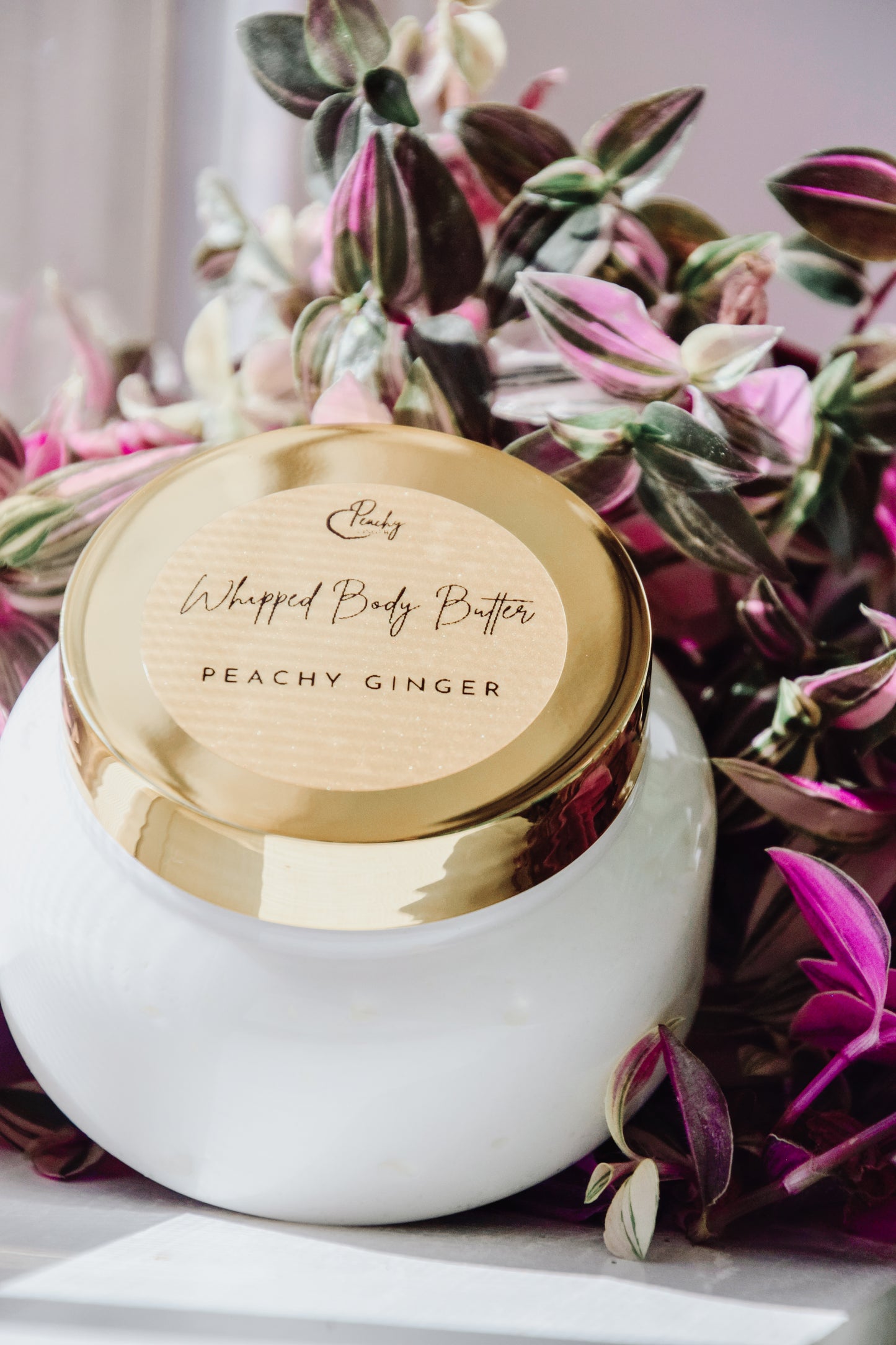Peachy Ginger Whipped Body Butter 8 oz